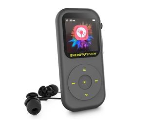 Energy Sistem Handy Lecteur MP4 (16 Go, Bluetooth, Radio FM intégrée, microSD 128 Go) Gris