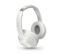 Energy Sistem Harmony ANC - Casque Bluetooth (5.4, ANC, Plastique recyclé, Microphone ENC, Arceau Pliable, Coussinets en Cuir protéiné) Snow