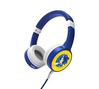 Energy Sistem LOL&Roll Sonic Kids Headphones Casque pour Enfants équipé d’Un Microphone intégré dans Le câble (Music Share, Câble Audio Amovible, Volume Limit 85 DB, Microphone) Bleu