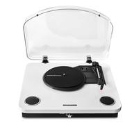 Energy Sistem Spin- Tourne-Disque Vinyle RCA, Port USB, Bluetooth, Bluetooth Out, Bambou (Blanc)