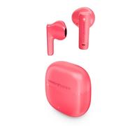 Energy Sistem StreetMusic - Écouteurs True Wireless (Plastique recyclé, 20 Heures d’autonomie, Design Compact, Haut-Parleur de 13 mm, Microphone, Assistant Vocal) Corail