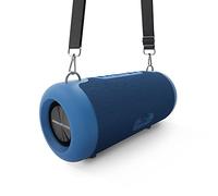 Energy Sistem Urban Box 6 Navy (Enceinte Bluetooth puissante Conforme à la Norme IPX6 Haut-Parleur Cylindrique,de 40 W, TWS, Technologie sans Fil Bluetooth® 5.0 Power Bank Splashproof, Audio-in)-Bleu