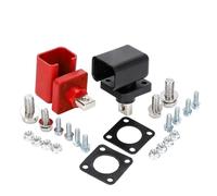 Energy Storage Terminal - High Conductivity Copper Block, Insulated Housing Design, Heavy Duty Screw Connection, Port Distribution for Battery Power Management | Durable Electrical Component wit