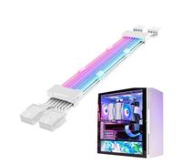 Energy Supply Cable, Cable Motherboard, Atx 24-Pin Argb Extension, Psu Color Mode Synchronized, Rgb Lighting For Wire Pc Builds, Power Kit, Comb Ensures, 26.5cm