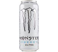 Energy Ultra Zero Lot de 24 boissons énergisantes sans sucre zéro calories Saveur légère, pas trop sucrée, pétillante et citronnée 500 ml