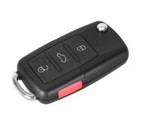 ENERGY01 Coque clé voiture 3 Boutons + PANIC compatible VOLKSWAGEN MK4 BORA GOLF 4 5 6 PASSAT POLO BORA TOURAN