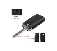 ENERGY01 - VA2 - CE0523 - Coque Clé Citroen C2 C3 C4 C5 C6 C8 3 Boutons - clé sans rainure - Pile sur Circuit imprimé