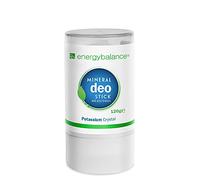 EnergyBalance Déo-Stick Cristal 120g sans Aluminium (Chlorure d'Aluminium) - Pour Homme et Femme - Inodore - Déodorant - Qualité de la marque de Suisse