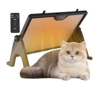 EnergyEfficient Contrôle de la température, chauffage radiant pour poulet, panneau plat radiant, chauffage de poulailler, panneau chauffant à température réglable, facile à utiliser, portable pour