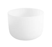 ENERGYSOUND 432 Hz Pas parfait B note Couronne Chakra Bol en cristal de quartz dépoli 20 cm - Thérapie de yoga Cure saine