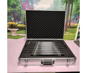 Energysound Sound Therapy quartz cristal 8 notes et boîte en alliage d'alumine