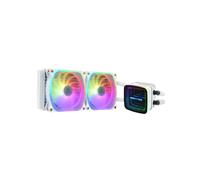 Enermax ELC-AQFA240-SQA-W : Kit Watercooling CPU 240mm Blanc, compatible Intel/AMD, 2x120mm PWM 500-2000 RPM, 39-79.8 CFM, TDP 360W