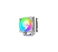 Enermax ETS-T50A-W-ARGB Refroidisseur CPU Blanc - Ventilateur 12cm, 500-1600RPM, 121.17m³/h, 230W TDP, Socket LGA/AM, ARGB, Twister Bearing