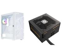 Enermax MarbleShell Mesh MS31 31WW-650M Boîtier PC de Jeu avec Tour Midi ARGB et Bloc d'alimentation MarbleBRON II 650 W 80PLUS Bronze