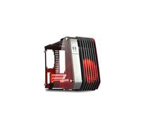 Enermax SteelWing ECB2010R Micro Tower PC Noir/Rouge, micro ATX/Mini-ITX, 1x120mm, USB 3.2 Gen 1, 1x 3.5", 1x 2.5", verre trempé, 176x387x300mm