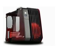 Enermax STEELWING ECB2010R - Tour - micro ATX - panneau latéral fenêtré - pas d'alimentation (SFX12V) - rouge - USB/Audio Rouge G