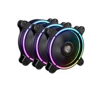 Enermax Ventilateurs 120 mm T.B.RGB Ad. (UCTBRGBA12P-BP3) RGB adressable, ultra-silencieux, pack 3