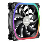 ENERMAX Ventilateur boîtier PC SQUA RGB Single NOIR