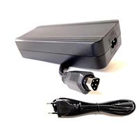 Enerpower Chargeur 54,6 V 2 A 110 W 5 broches trapézoïdale pour Fischer Montis, City, Viator, EM, ETD, ETH, ECU remplace le chargeur SF-06-S