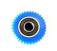 Enerpower Roue dentée de rechange en plastique bleu ou blanc pour moteur Tongsheng TSDZ2 36 V et 48 V