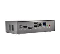 ENERRGECKO BT3 Pro Mini Châssis Châssis -U DDR3 8G 1600Mhz + 128Go MSATA SSD Gigabit RJ45 Support 4K Résolution Mini PC Case Replacement (EU Plug)