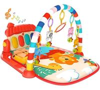 Eners Baby Gyms Play Mats Centre d’activités musicales Piano Gym Mat Tummy Time Tapis rembourré pour nouveau-nés Nourrissons