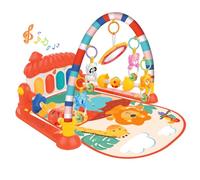 Eners Baby Gyms Play Mats Centre d’activités musicales Piano Gym Mat Tummy Time Tapis rembourré pour nouveau-nés Nourrissons