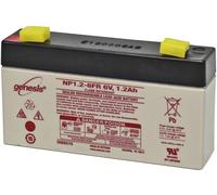 EnerSys Hawker Standby Genesis NP1.2-6 Batterie au plomb 6 V 1.2 Ah plomb (AGM) (l x H x P) 97 x 56 x 25 mm cosses plates 6,35 mm sans entretien, auto-décharge