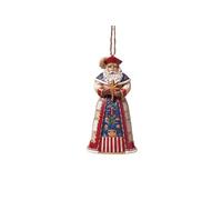 Enesco 4022945 Suspension Père Noël Polonais Résine 12 cm