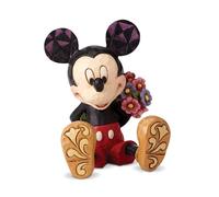 Enesco Figurine Disney Trad – Mickey assis – Résine multicolore 4x6x6 cm – 4054284