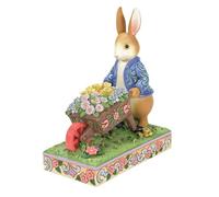 Enesco Beatrix Potter Figurine Peter Rabbit avec brouette de Jim Shore