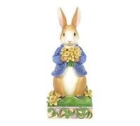 Enesco Beatrix Potter par Jim Shore Figurine Peter Rabbit avec jonquilles