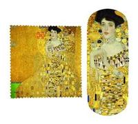 Enesco Boite pour lunettes jaune - KLIMT - Livrée avec chiffonnette JAUNE G
