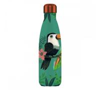 Enesco - Botelle Isotherme Tucán 500 ml - Acier Inoxydable Double Paroi - Design Allen Designs