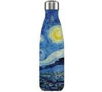 Enesco Bouteille isotherme en inox Van Gogh inox Sans BPA - Contenance de 500 ml BLEU