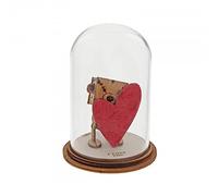 Enesco Cloche en Verre Decorative - Je t'aime