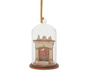 Enesco Cloche en Verre Decorative - PÈRE Noel Vient chez Nous