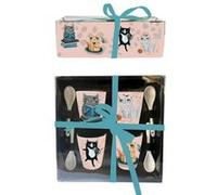 ENESCO Coffret Expresso Crasy Cat Allen ROSE G