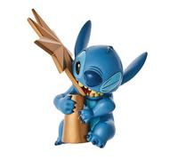Enesco - Département 56 Disney Lilo et Stitch Eating Star Christmas Cimier sculpté de Sapin de Noël, 21,6 cm, Multicolore