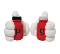 Enesco Disney 6010948 Ensemble salière et poivrière sculptée en céramique Motif mains de Mickey Mouse Multicolore