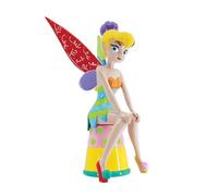 Enesco Disney Britto Figurine Fée Clochette assise sur un dé à coudre Multicolore 17,8 cm