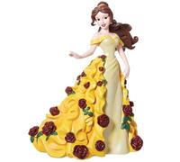 Enesco Figurine - Belle de la Belle et la Bête - Robe jaune, finition irisée, artisanale