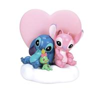 Figurine Disney Grand Jester - Lilo & Stitch - Fig Lumineuse Stitch & Lilo Coeur