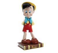 Enesco Disney Showcase Pinocchio Debout sur Un Livre d'histoires Figurine 85e Anniversaire Multicolore 22,9 cm