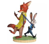 Enesco Disney Showcase Zootopia Figurine Nick et Judy Debout Multicolore 20 cm