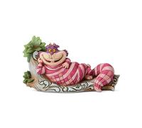 Enesco Disney Traditions by Jim Shore Figurine Chat du Cheshire sur Un Arbre Alice au Pays des Merveilles, 7 cm, Multicolore