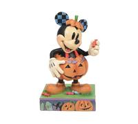 Enesco Disney Traditions by Jim Shore Figurine d'Halloween Mickey Mouse en citrouille, 15 cm, multicolore