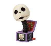 Enesco Disney Traditions by Jim Shore Figurine Miniature L'Étrange Noël de Monsieur Jack dans la boîte, 10,2 cm, Multicolore