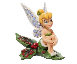 Enesco Disney Traditions Figurine Fée Clochette Assise sur Houx