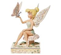 Enesco Disney Traditions Figurine Fée Clochette Blanc Woodland Passionate Pixie Crème 6008994 5.9 in H x 3.9 in W x 4.7 in L